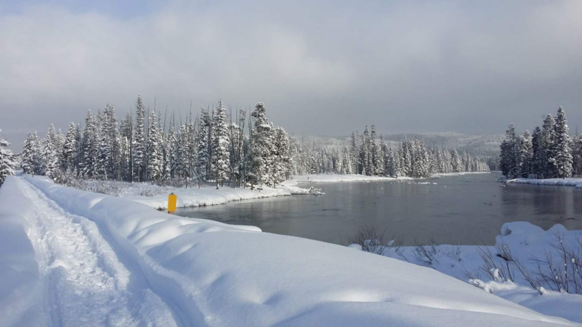 Island Park Snowmobiling