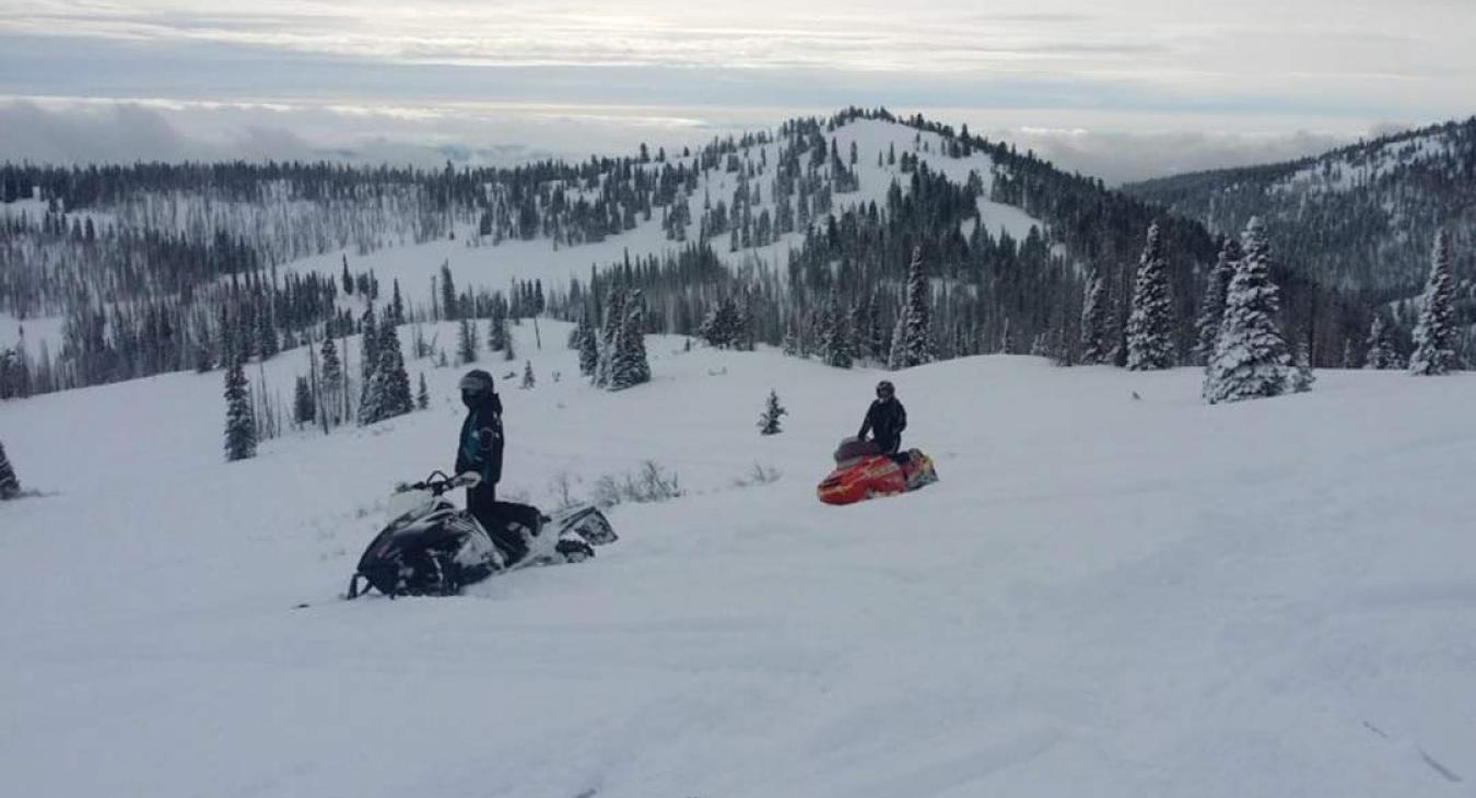 Island Park Snowmobiling
